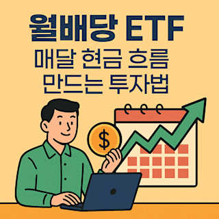 월배당 ETF 투자법 블로그 썸네일 이미지