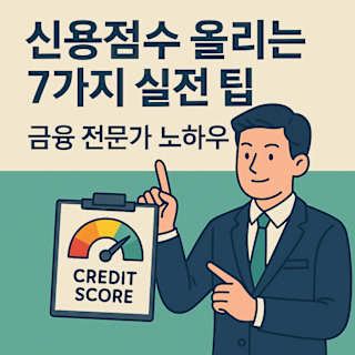 신용점수 올리는 7가지 실전 팁 썸네일 이미지