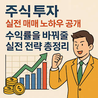 주식 투자 실전 매매 노하우 썸네일 이미지