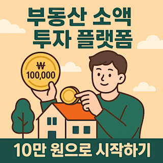 부동산 소액 투자 플랫폼 썸네일 이미지