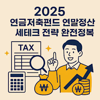 Thumbnail image for 2025 연금저축펀드 연말정산 세테크 전략 완전정복