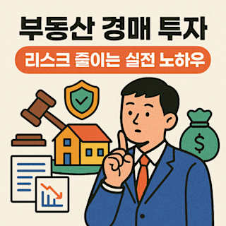부동산 경매 투자 리스크 줄이는 실전 노하우 썸네일