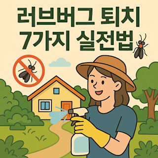 러브버그 퇴치 7가지 실전법 블로그 썸네일 이미지