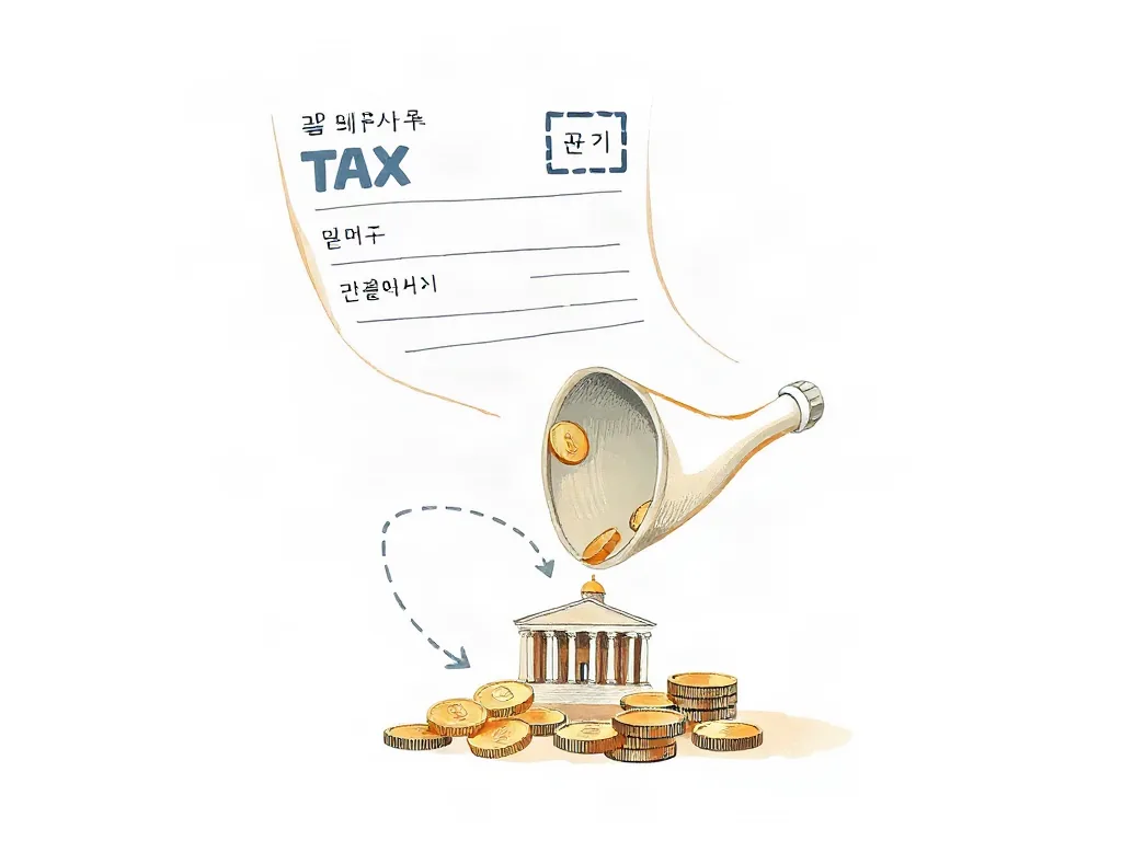 배당 세금 원천징수 과정