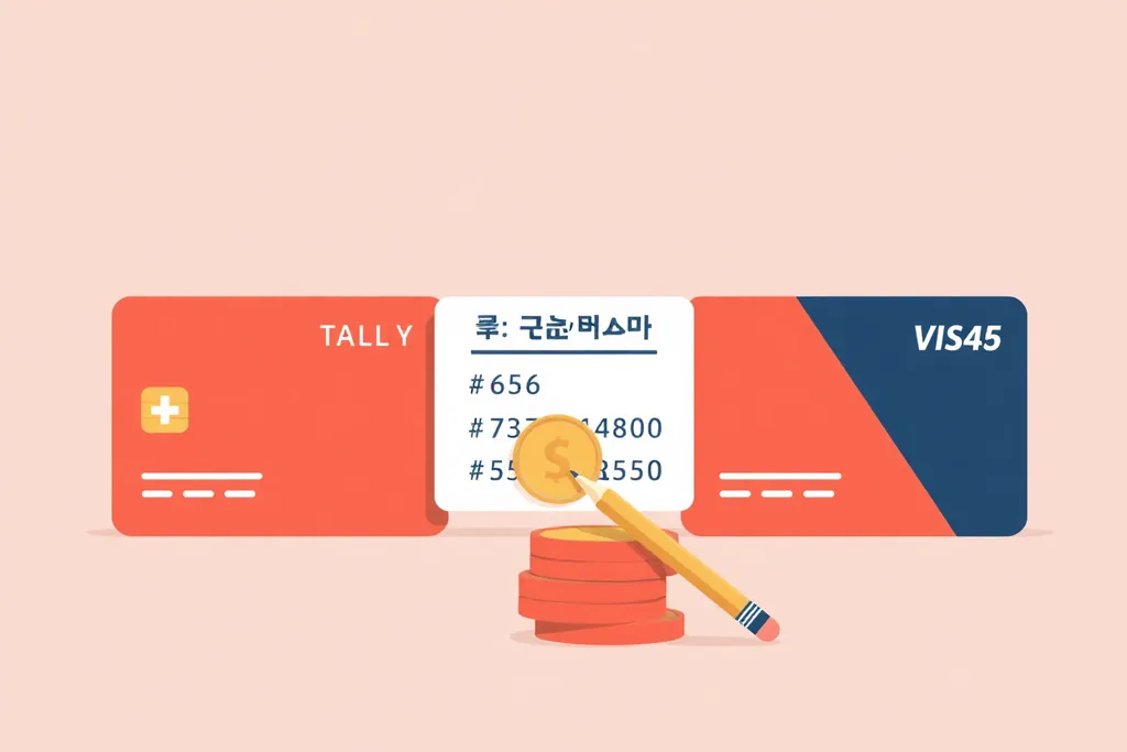 신용카드와 체크카드 소득공제 비교